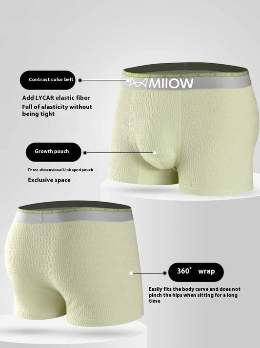 Men's Bubble Cotton Underwear Antibacterial by GJG Denim