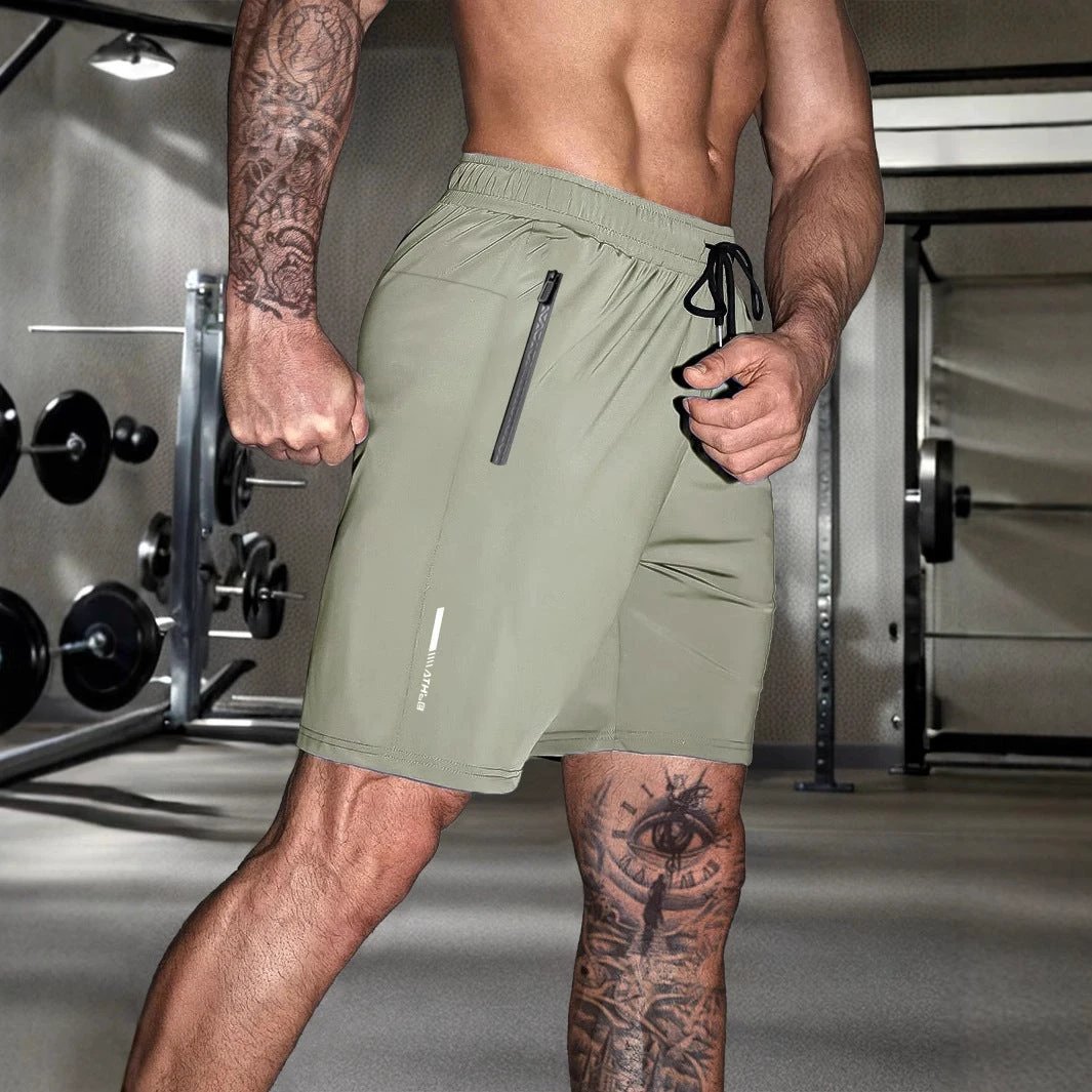 Lightweight Bodybuilding Training Pant Quick-drying Boxers by GJG Denim