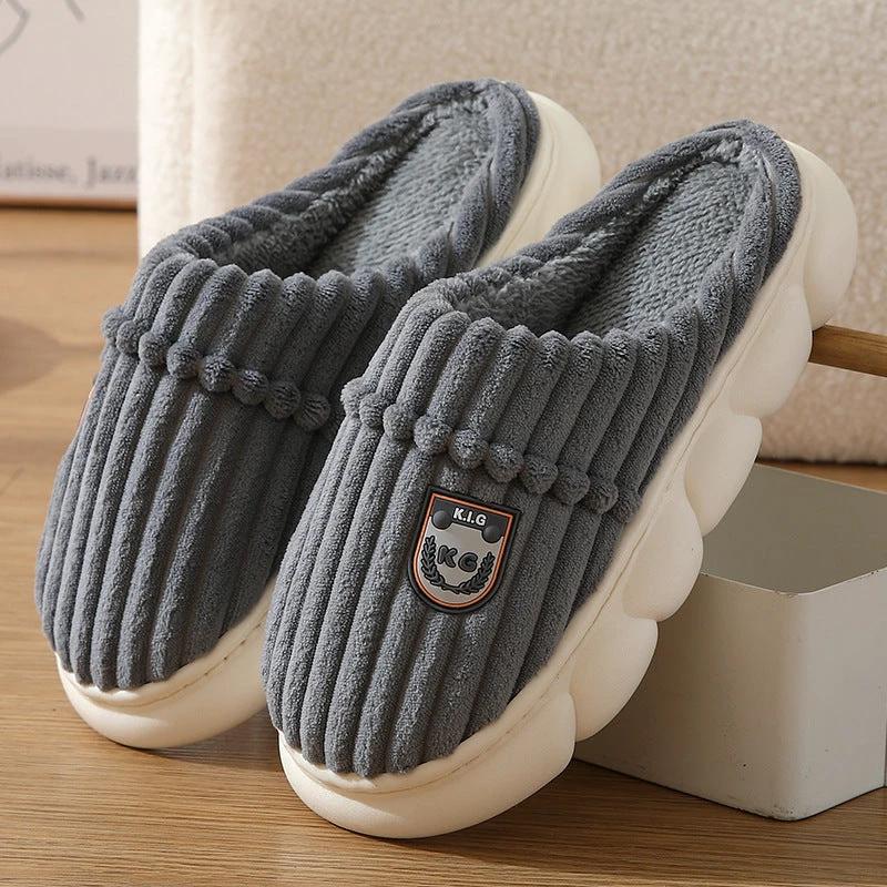 Men's Corduroy Slippers by GJG Denim
