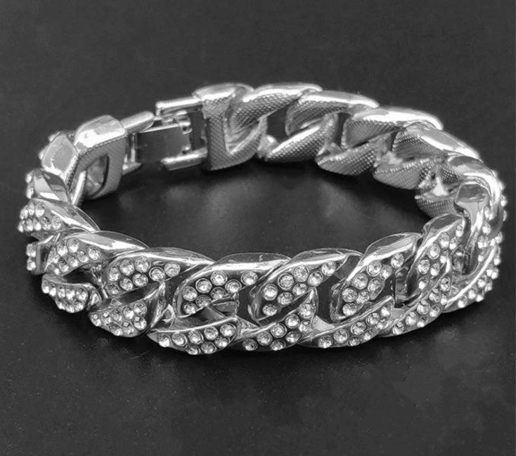 Cuban Chain Men's Bracelet by GJG Denim