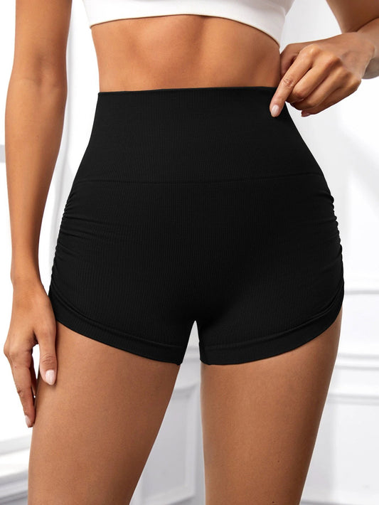 Workout Shorts For Women Scrunch Butt Lifting High Waisted Yoga Gym Seamless Booty Biker Shorts by GJG Denim