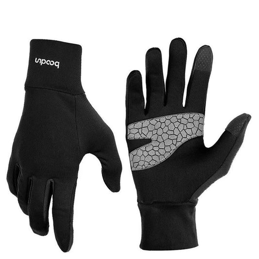 Silicone Non-slip Touch Screen Gloves For Men by GJG Denim