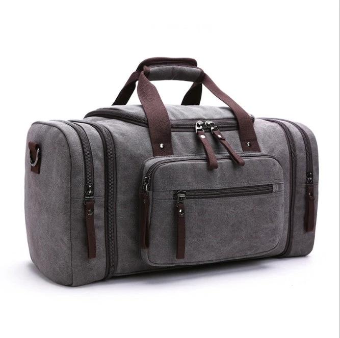 Men's Canvas Travel Bag by GJG Denim
