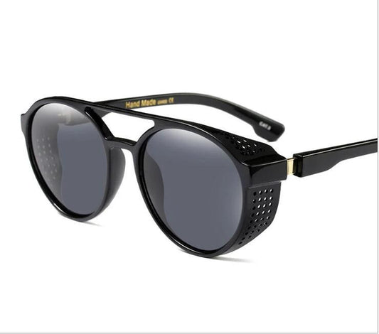 Frosted Retro Double Beam Sunglasses For Men by GJG Denim
