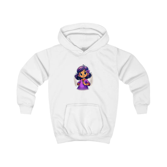 Cute Kids Hoodie with Adorable Character Design by Printify