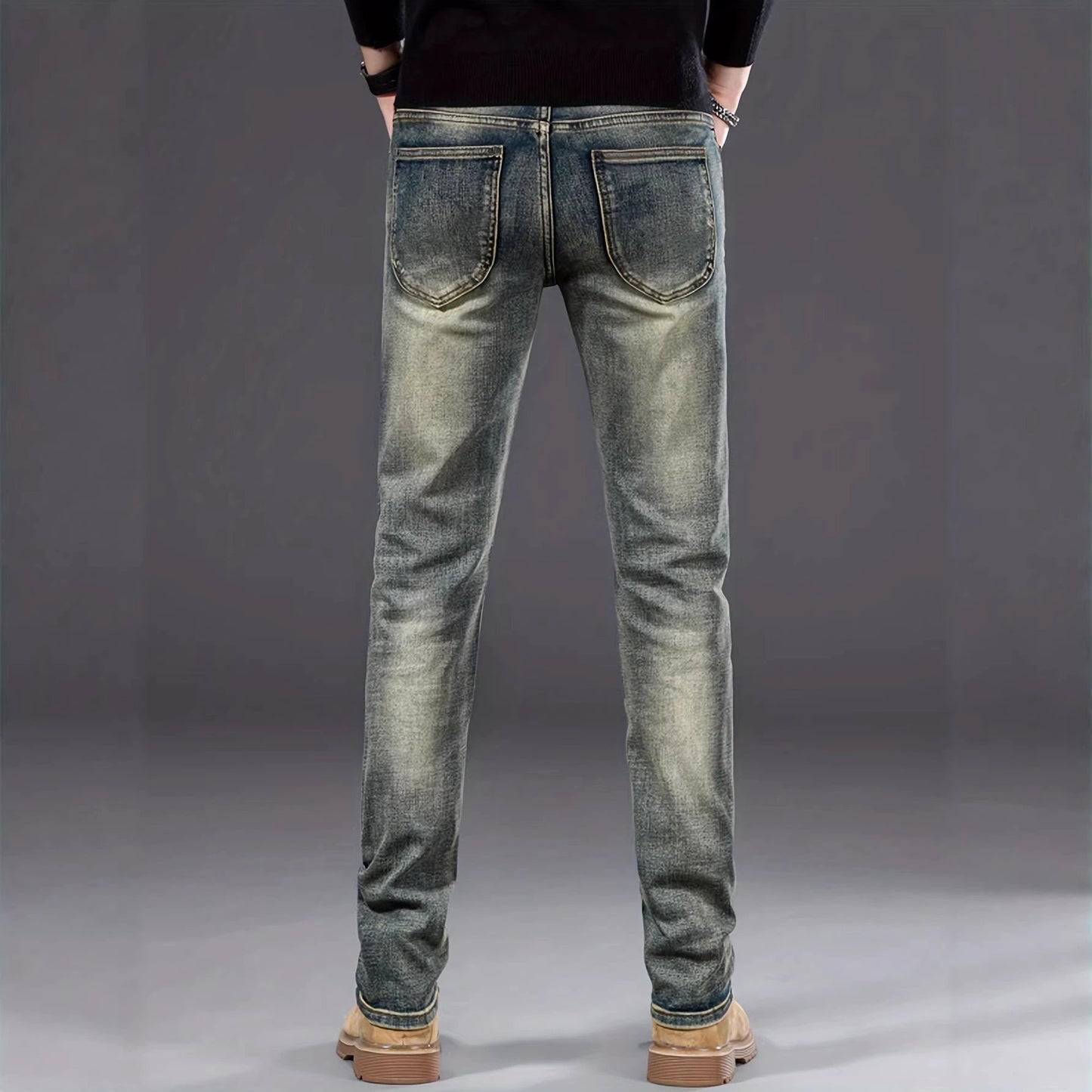 Men's Casual Skinny Jeans by GJG Denim