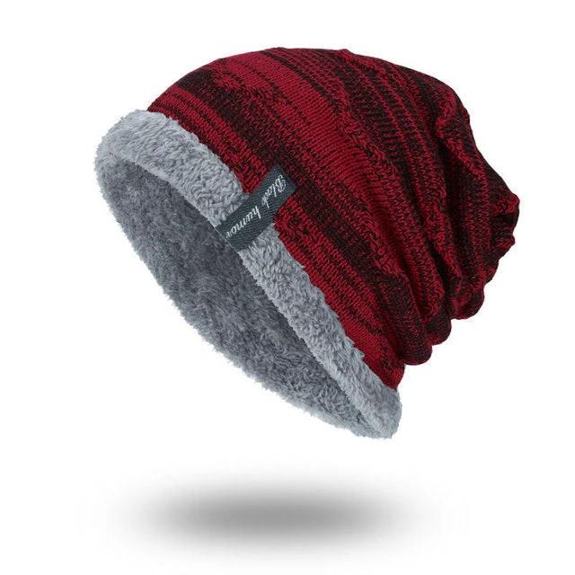 Men's Knitted Color Gradient Beanie by GJG Denim
