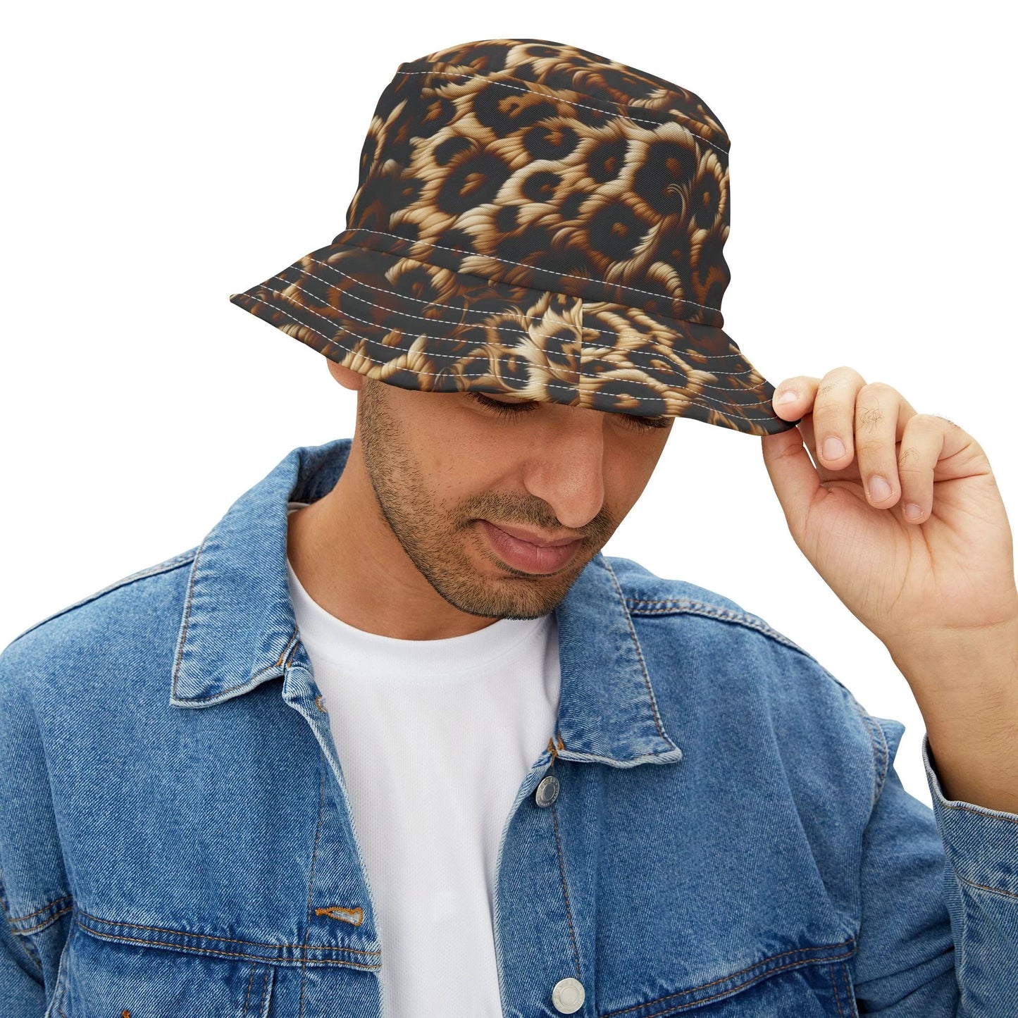 Stylish Bucket Hat, Trendy Summer Accessory, Beachwear, Festival Fashion, Unisex Sun Hat, Perfect Gift for Outdoor Lovers by Printify