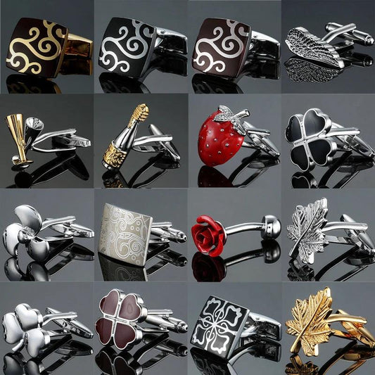Men's Pattern Cufflinks by GJG Denim