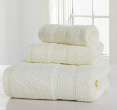 Cotton soft double-sided thickening towel skin-friendly bath towel beauty salon bathrobe bath towel set by GJG Denim