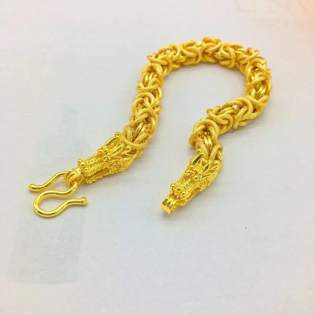 Men's Gold Tone Bracelet by GJG Denim