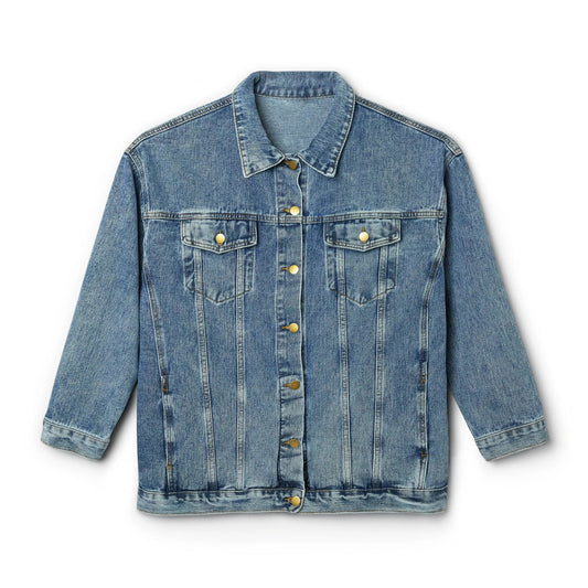 The GOAT Women's Denim Jacket - Stylish & Timeless Casual Wear by Printify