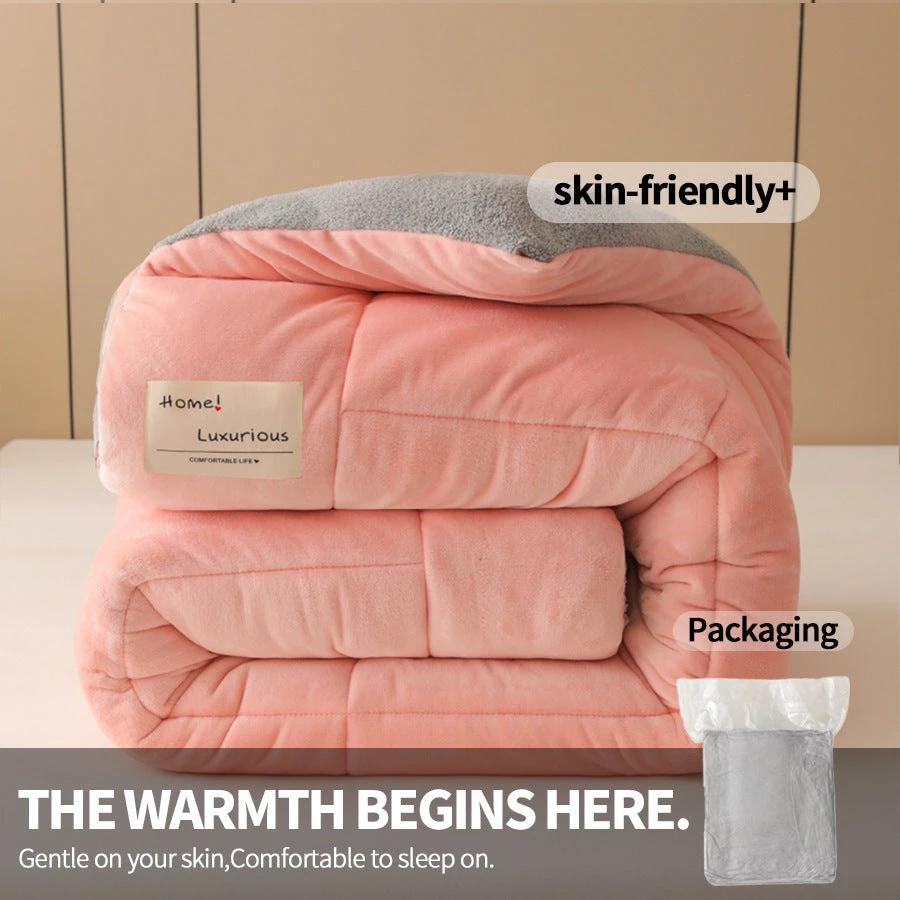 Milk Fiber Lambswool Winter Quilt Quilt Quilt Inner by GJG Denim