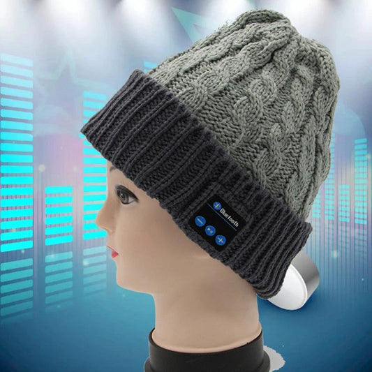 Men's Bluetooth Headset Beanie by GJG Denim