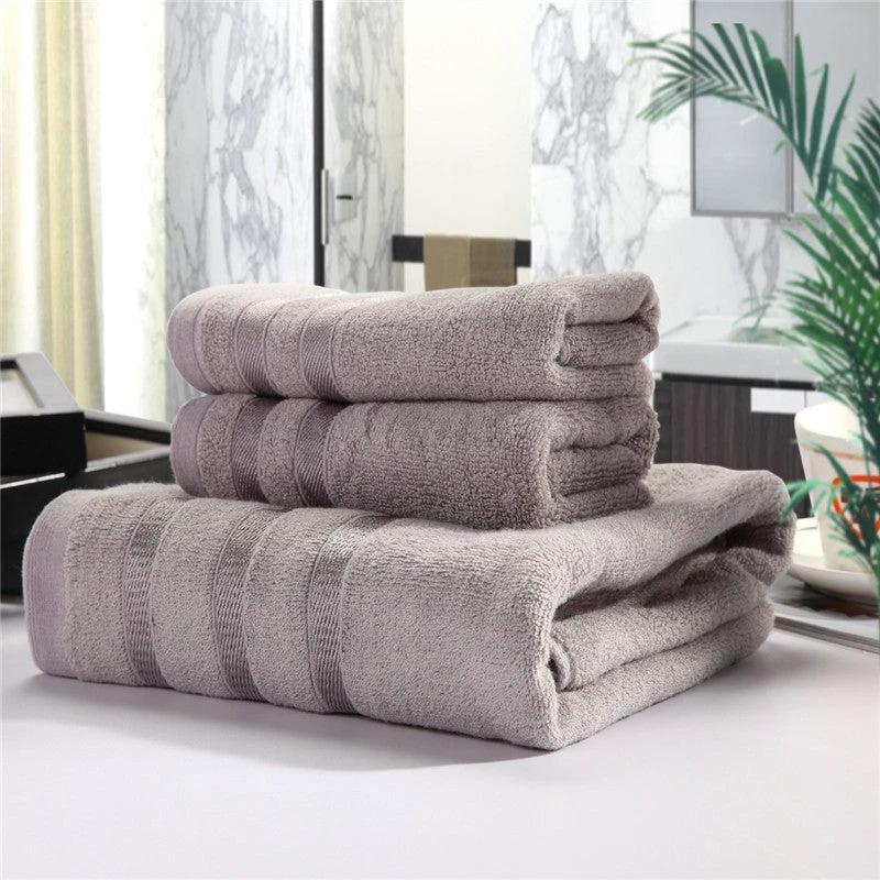 Bamboo Towel Set - Antibacterial And Hypoallergenic by GJG Denim