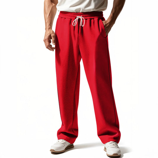 Men's Wear-resistant Heavy Terry Loose Sports Casual Pants by GJG Denim