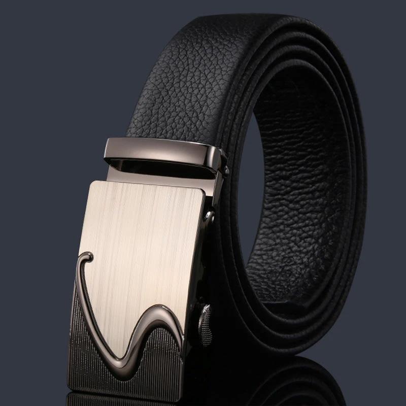 Men's Automatic Buckle Belt by GJG Denim