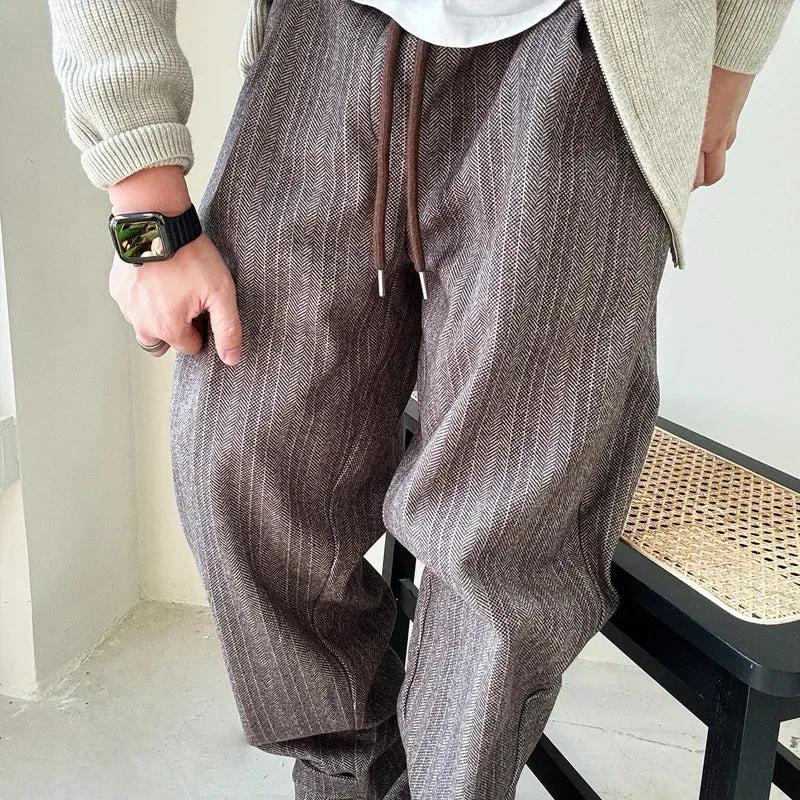 Loose Casual Fashion Brand Wide-leg Harem Pants by GJG Denim