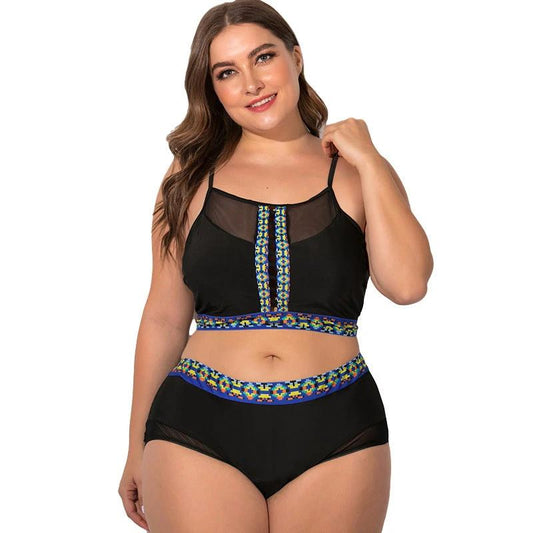 Plus size female swimsuit by GJG Denim