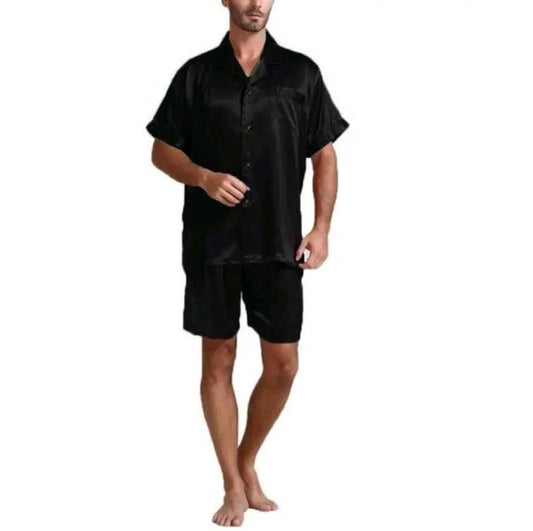 Men's Solid Color Pajamas Set by GJG Denim