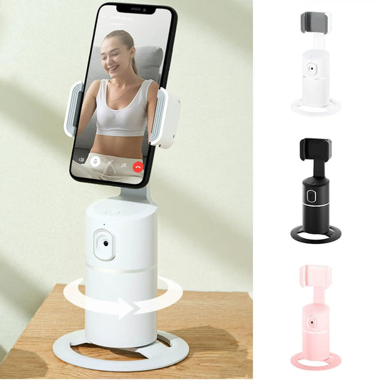 Smart Face Recognition Tracking PTZ Mobile Phone Stand Anchor Live Broadcast Stand by GJG Denim