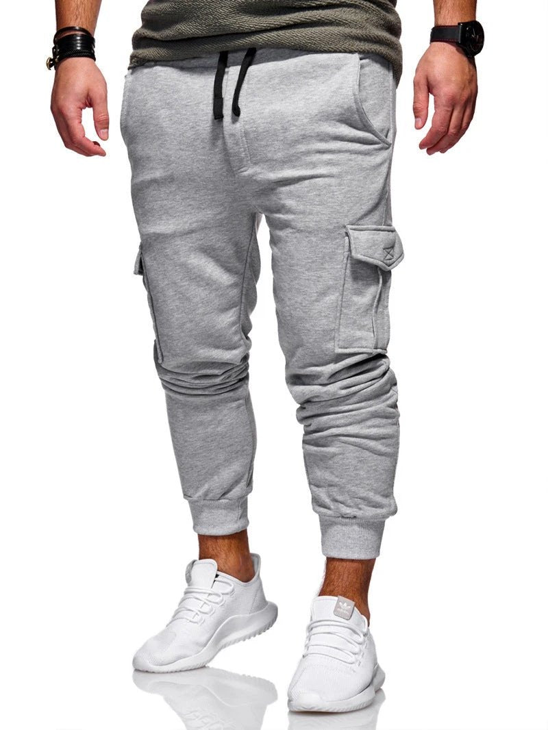Men's Draping With Pocket Casual Sweatpants by GJG Denim