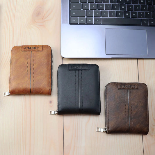 Men's Multi Card Large Capacity Wallet by GJG Denim