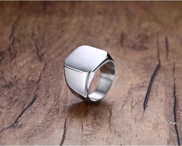 Men's Solid Color Ring by GJG Denim
