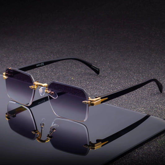 Men's Frameless Fashion Sunglasses by GJG Denim