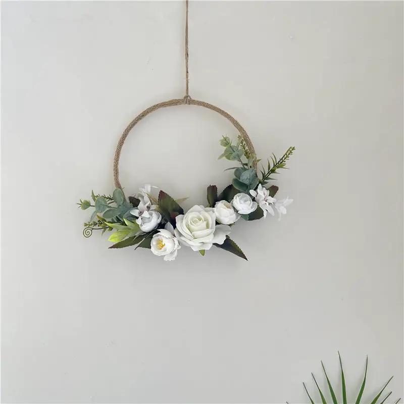 Hanging Rose Garland by GJG Denim