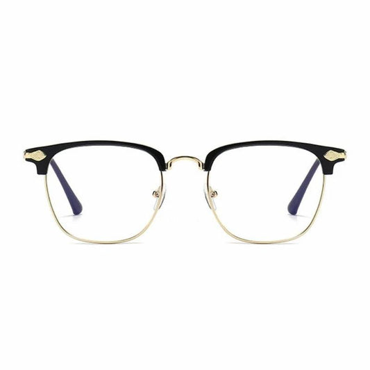 Eyebrow-frame Blue-light-blocking Reading Glasses For Men by GJG Denim