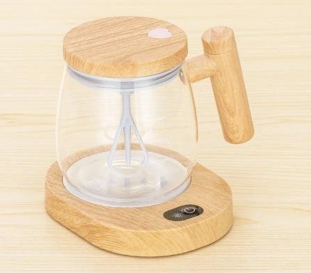 400ML Self Stirring Coffee Mug Electric Mixing Glass Coffee CupHigh Speed Fast Automatic Coffee Cup For Gyms Dining Room Kitchen Gadgets by GJG Denim