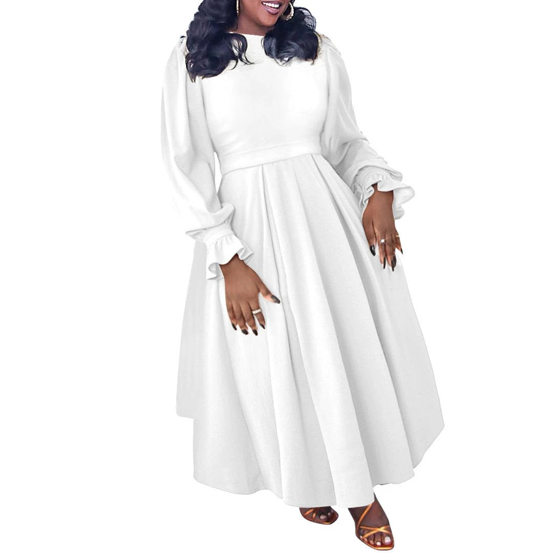 Elegant Style Banquet A- Line Skirt Plus Size by GJG Denim