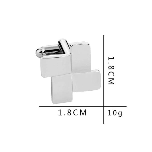 Three-dimensional Men's Cufflinks by GJG Denim