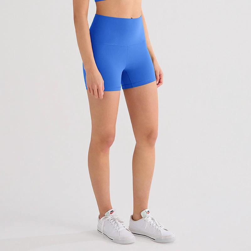 Outerwear-style High-waisted Butt-lifting Fitness Cycling Shorts by GJG Denim