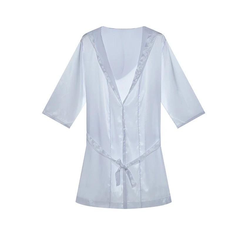 Thin Loose Short Sleeve Pajama Set by GJG Denim