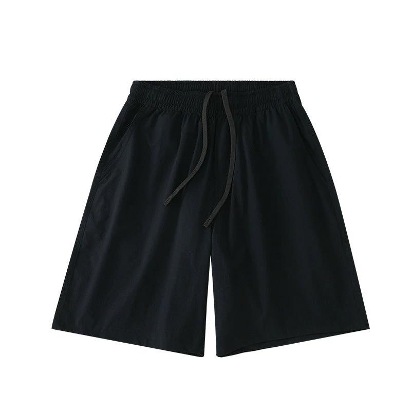 Summer Three-proof Leisure Nylon Full Elastic Force Fiber Lightweight Fashionable Fifth Pants by GJG Denim