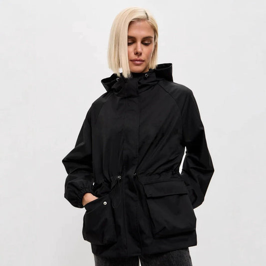 Casual Fashion Women's Shell Jacket Long Sleeve by GJG Denim