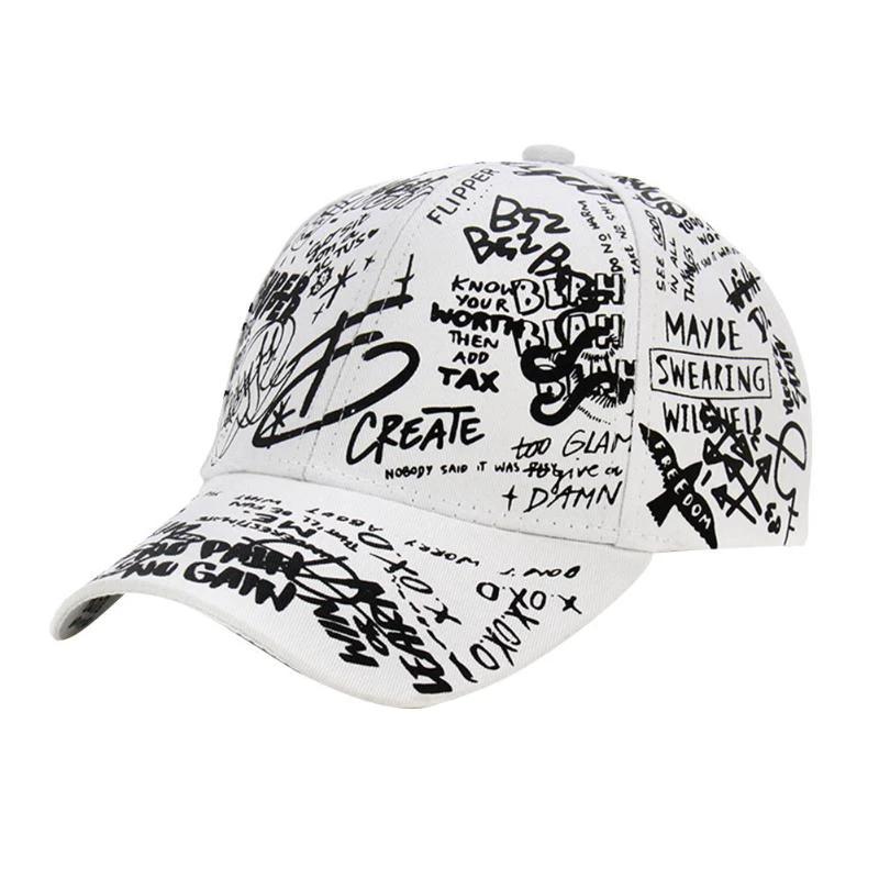 Men's Graffiti Baseball Cap by GJG Denim
