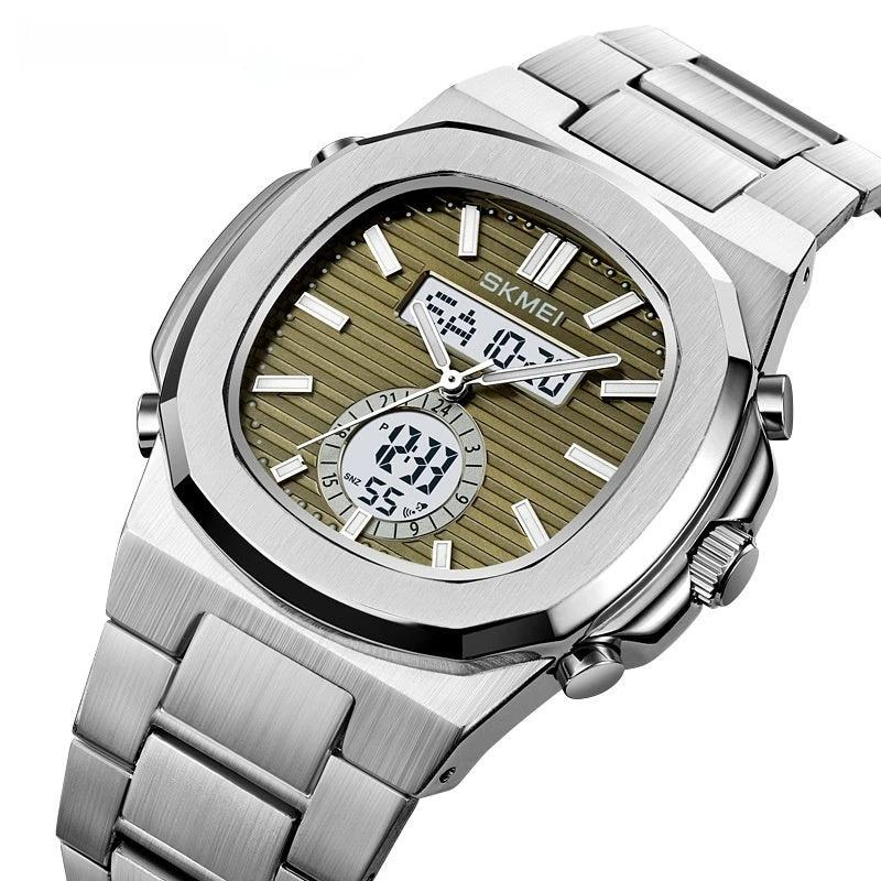 Stylish Waterproof Sports Watch With A Luminous Display For Men by GJG Denim