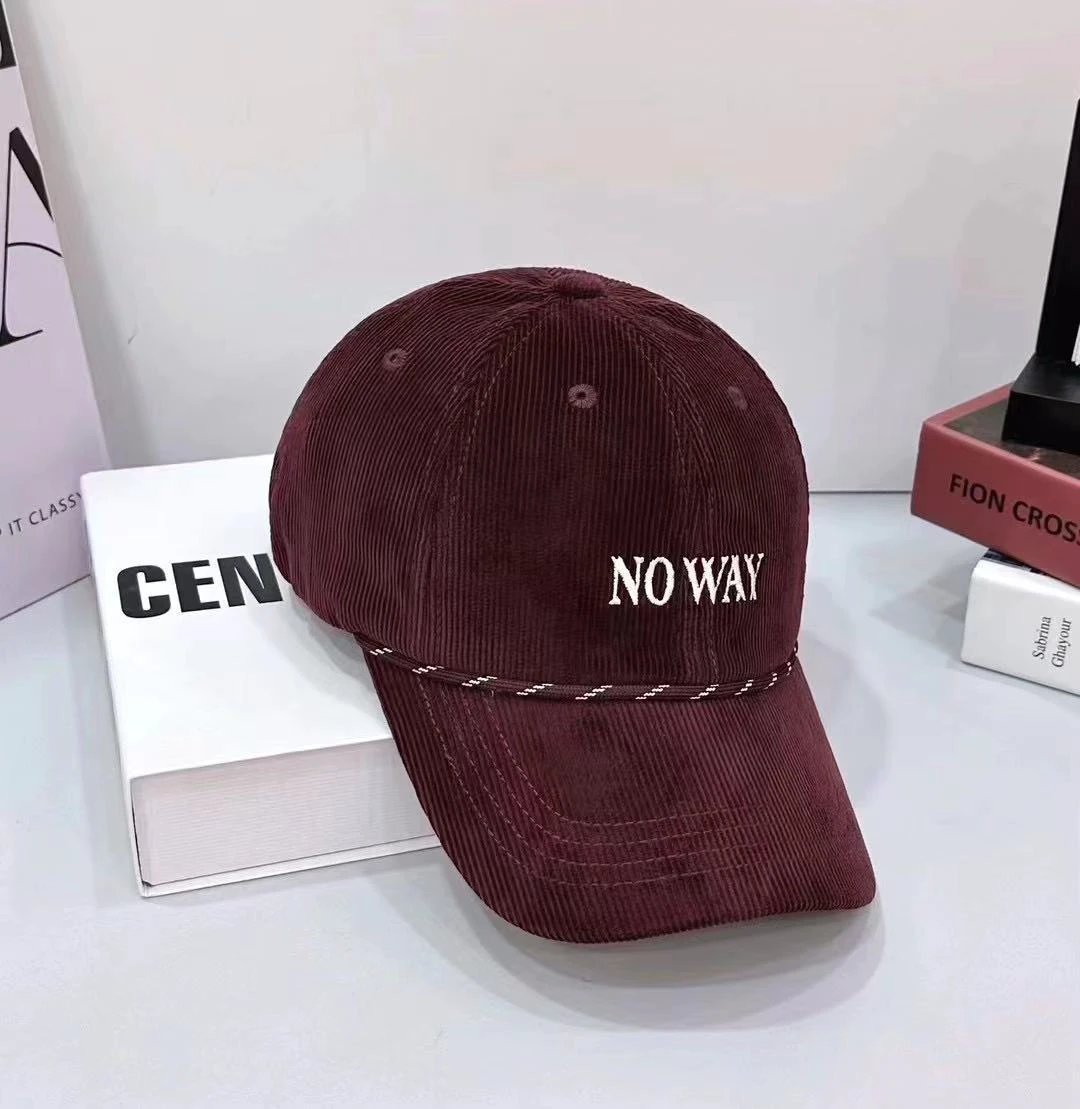 Wide-brim Baseball Cap For Men by GJG Denim
