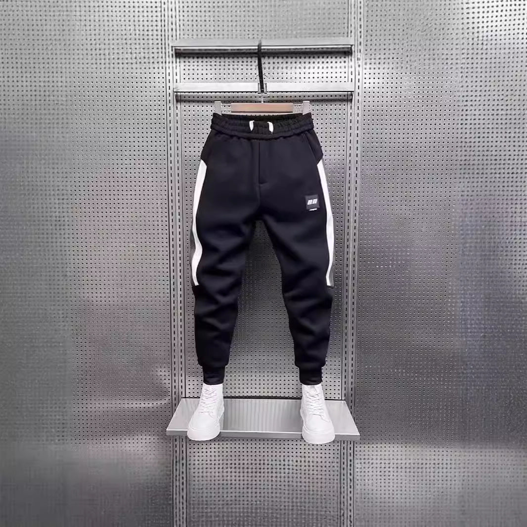Casual Jogger Pants With Elastic Waistband For Men by GJG Denim