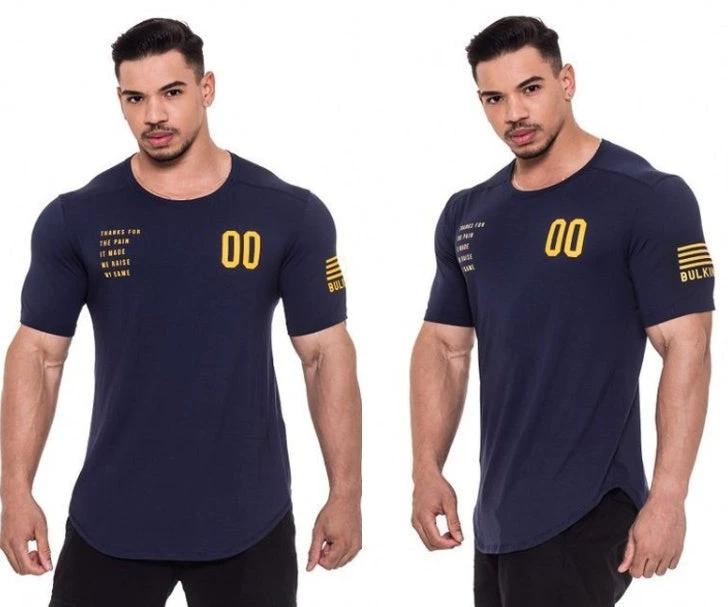 Men's Round Neck Fitness T-shirt by GJG Denim