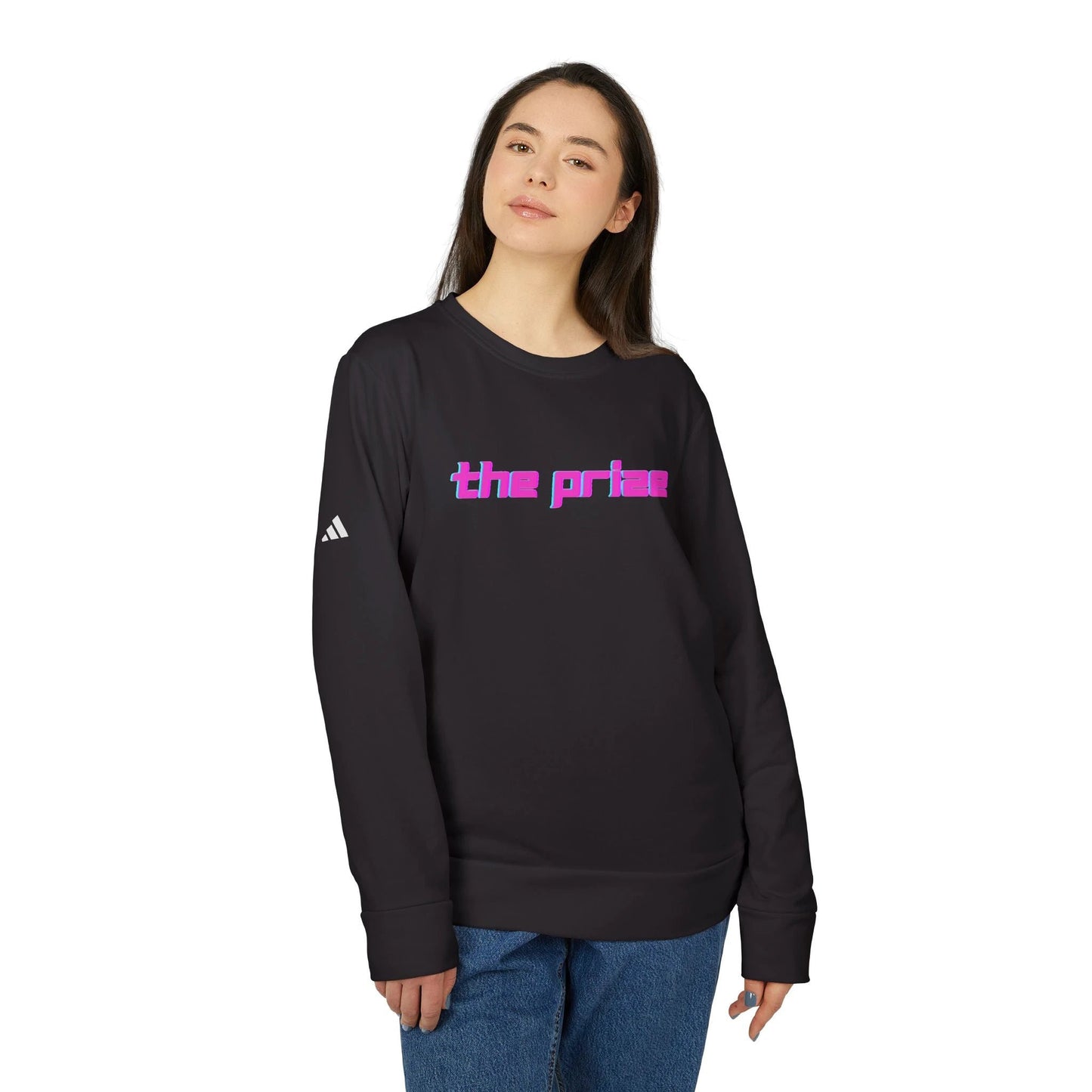 adidas Unisex Fleece Crewneck Sweatshirt The prize by Printify