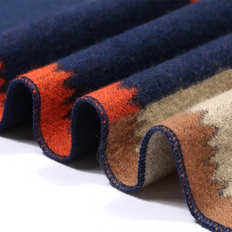Men's Color Blocking Scarf by GJG Denim