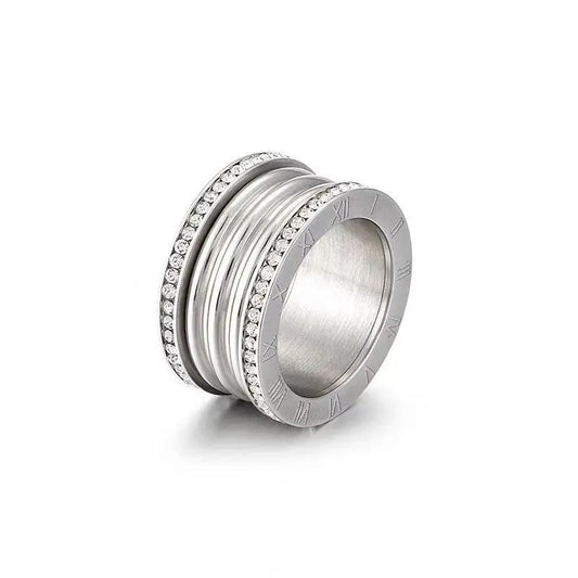 Titanium Steel Ring For Men by GJG Denim