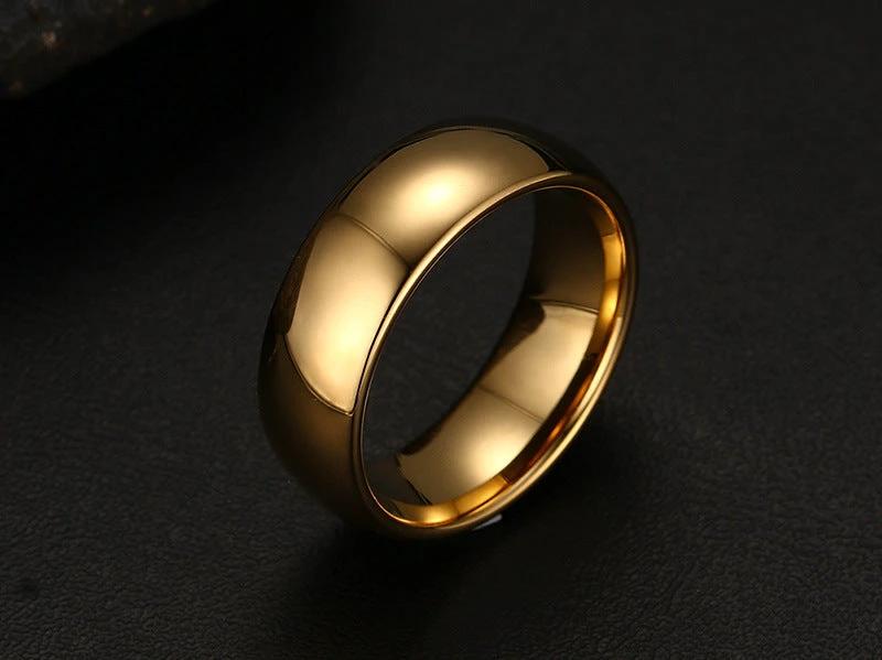 Tungsten Carbide Signet Ring by GJG Denim