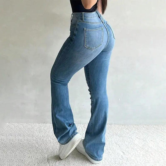 Women's Slimming Bootcut Jeans by GJG Denim