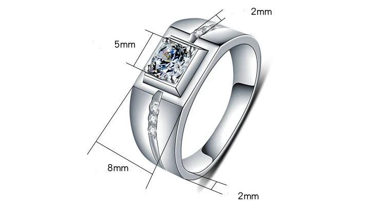 Men's Sterling Silver Ring by GJG Denim