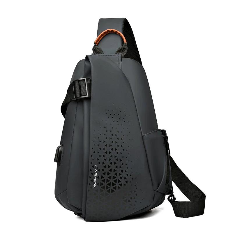 Men's Leisure Shoulder Bag by GJG Denim